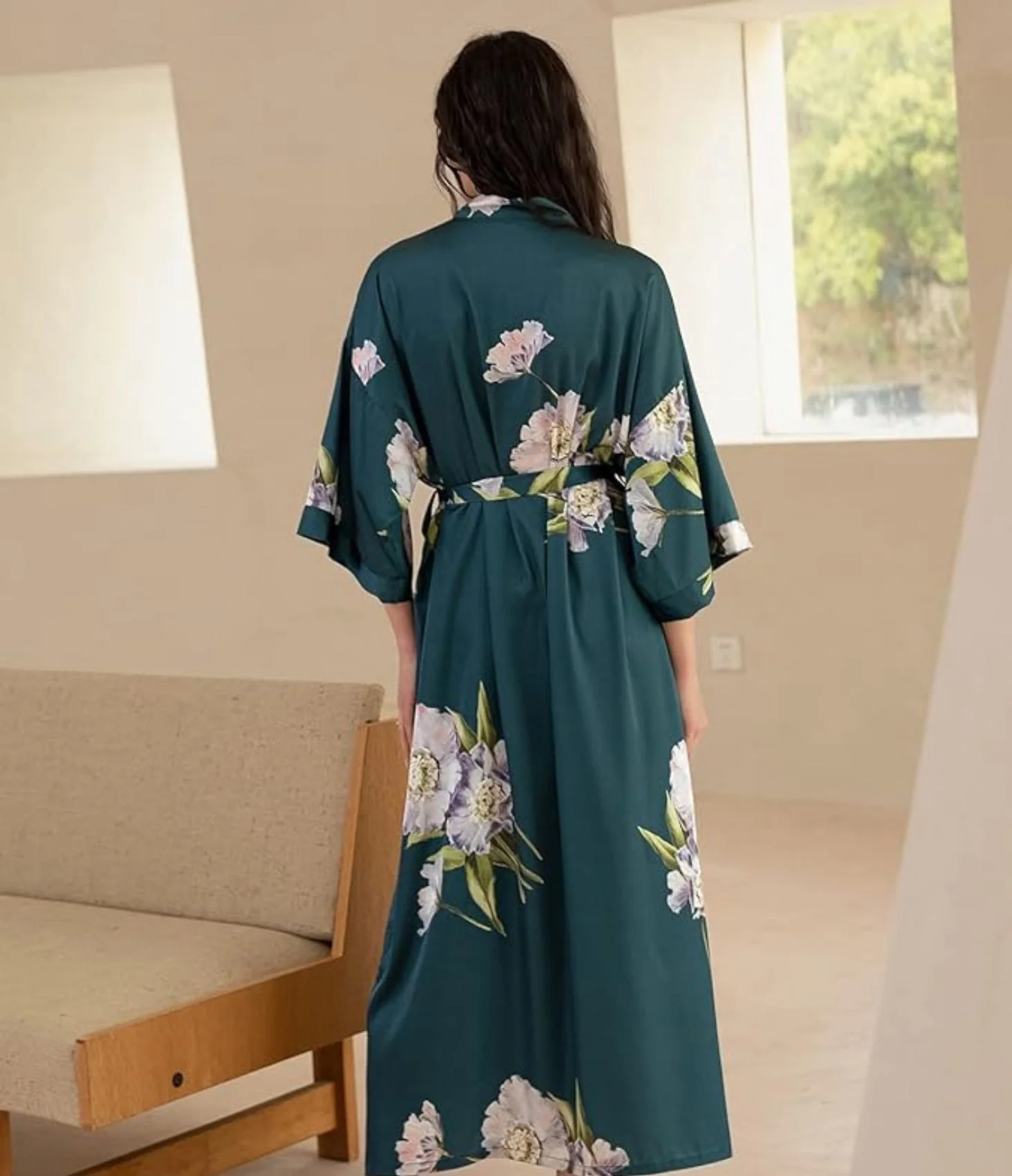 Midori Kimono Robe - Image 3