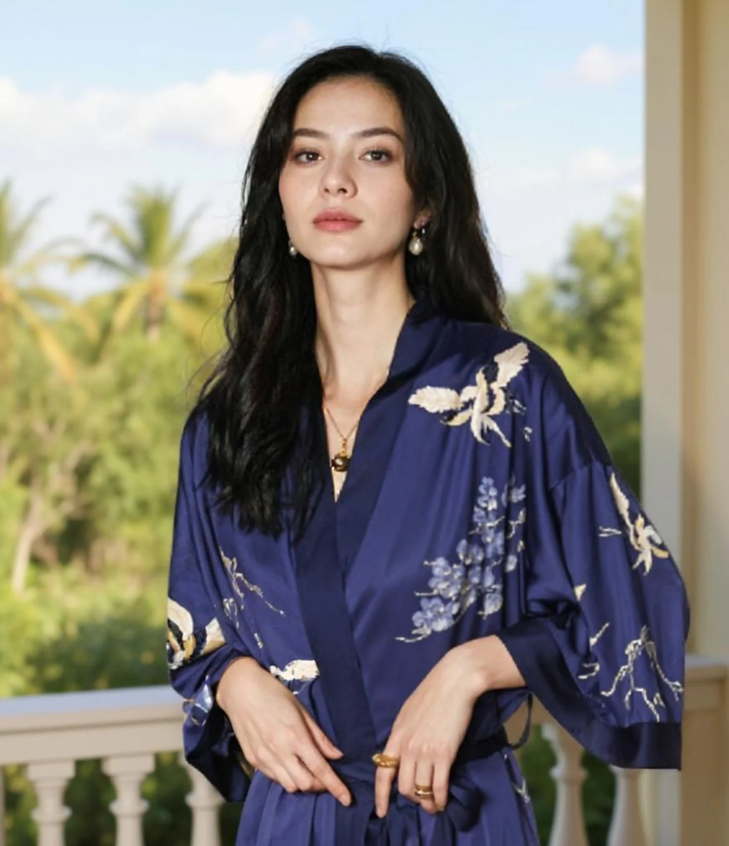 Tsubaki Kimono Robe - Image 6